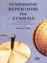 SYMPHONIC REPERTOIRE FOR CYMBALS cover